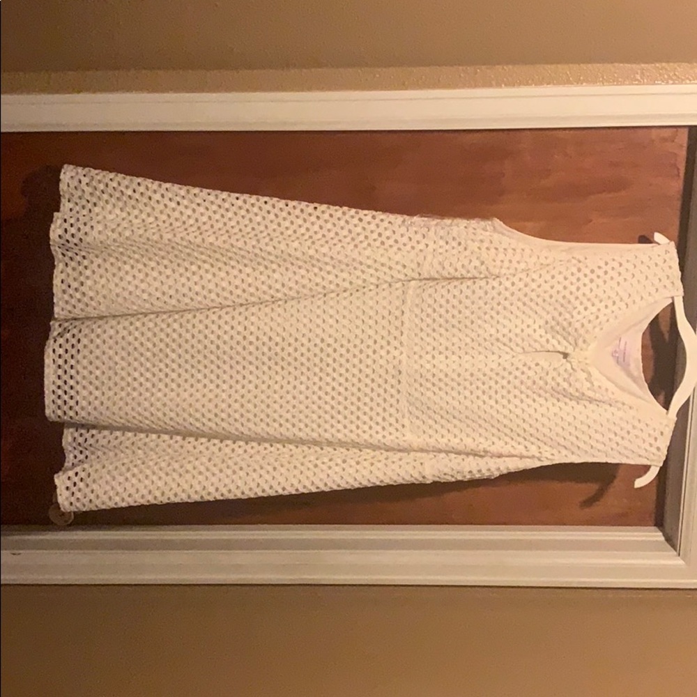 Ivory eyelet dress. 3X NWOT